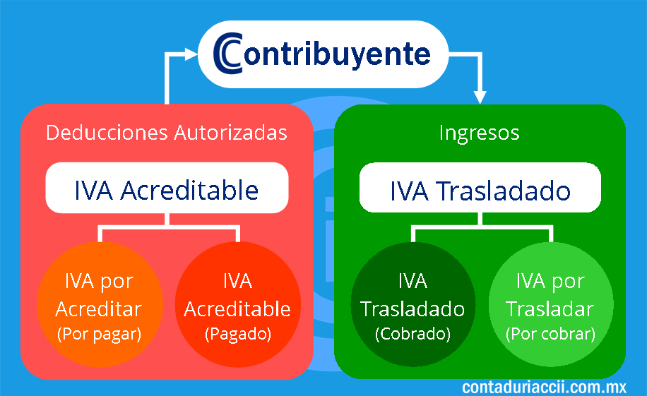 Cuál es la diferencia entre IVA acreditable e IVA trasladado 1 conceptos de iva en una balanza