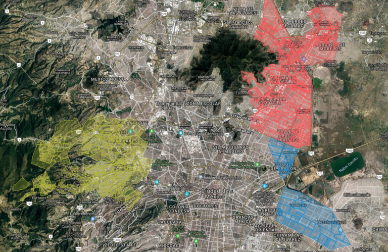 Cómo saber el nombre de una colonia en México con solo su ubicación 56 mapa de colonias en mexico