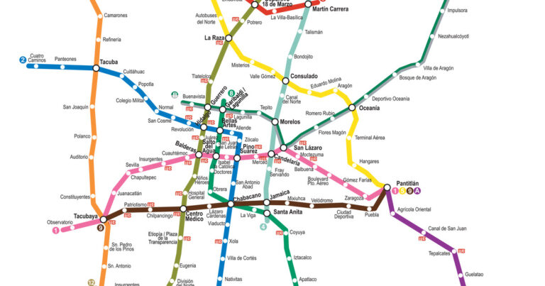 Qué lÃnea del metro me lleva a Tlalpan y cómo llegar 62 mapa del metro de la ciudad de mexico