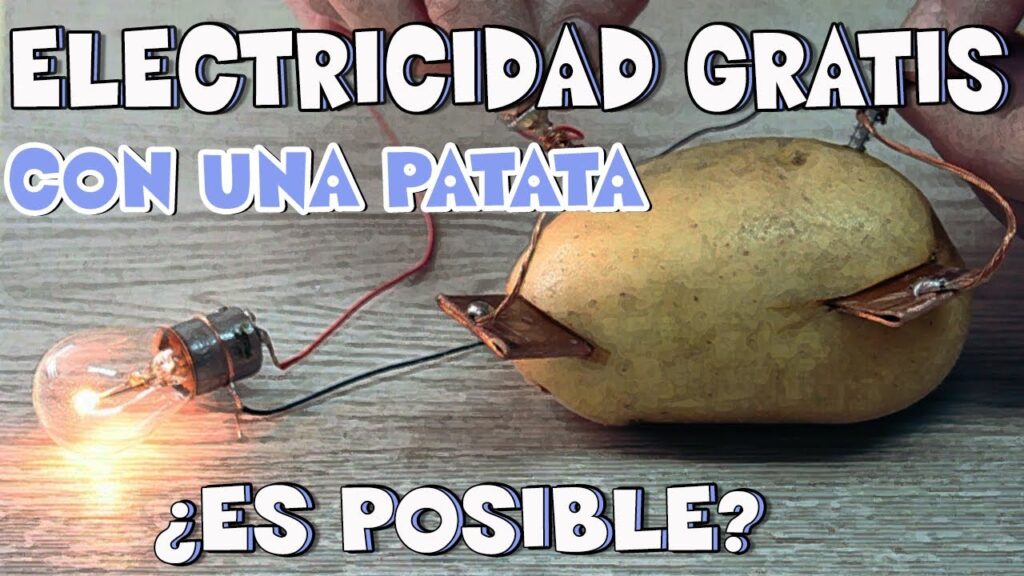 Cómo se puede generar electricidad utilizando una papa 3 Cómo se puede generar electricidad utilizando una papa