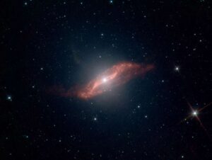rayos cosmicos atravesando el espacio
